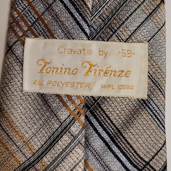 Vintage Tonino Firenze Paisley Neck Tie - Picture 6 of 8